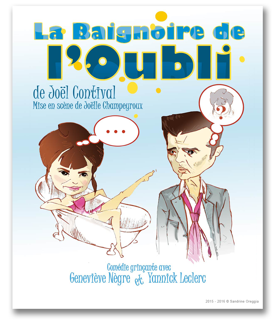 illustration la baignoire de l'oubli